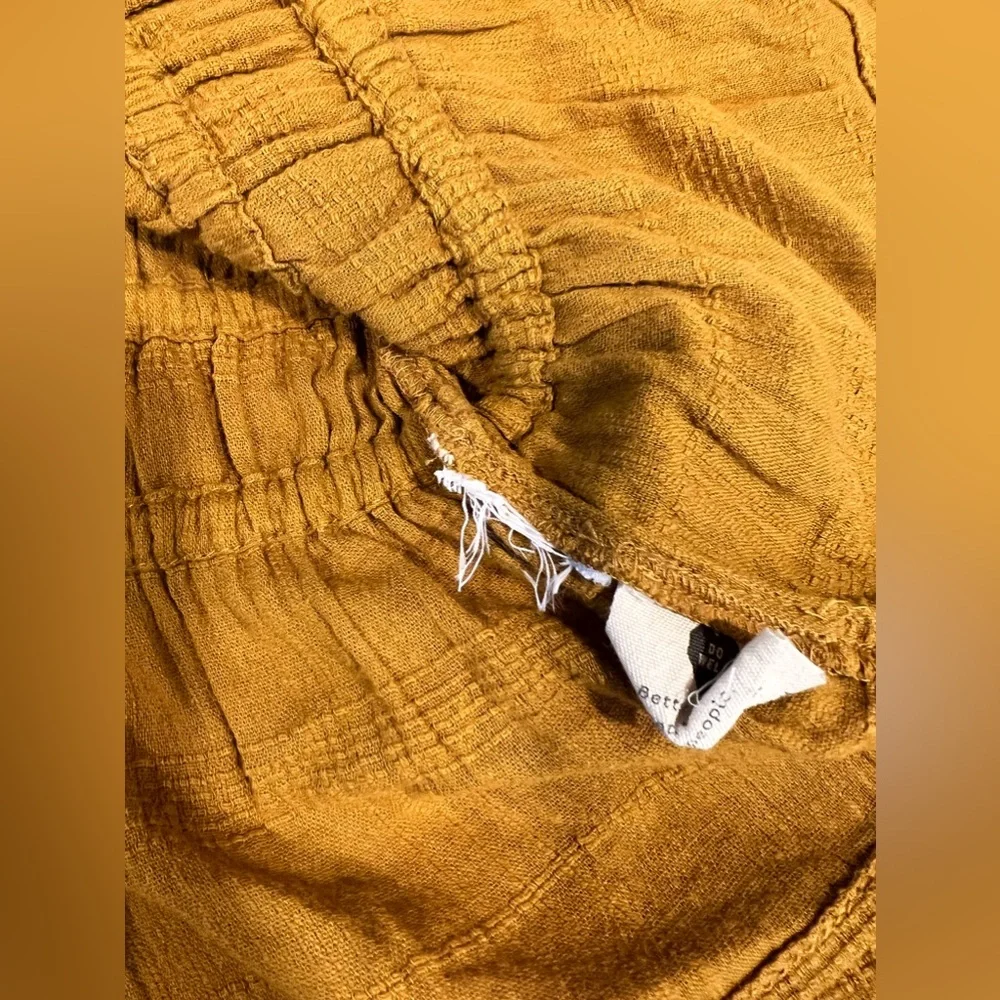 Madewell Sophia Textured Top‎ Antique Yellow Long Sleeve Size XS - Picture 3 of 13